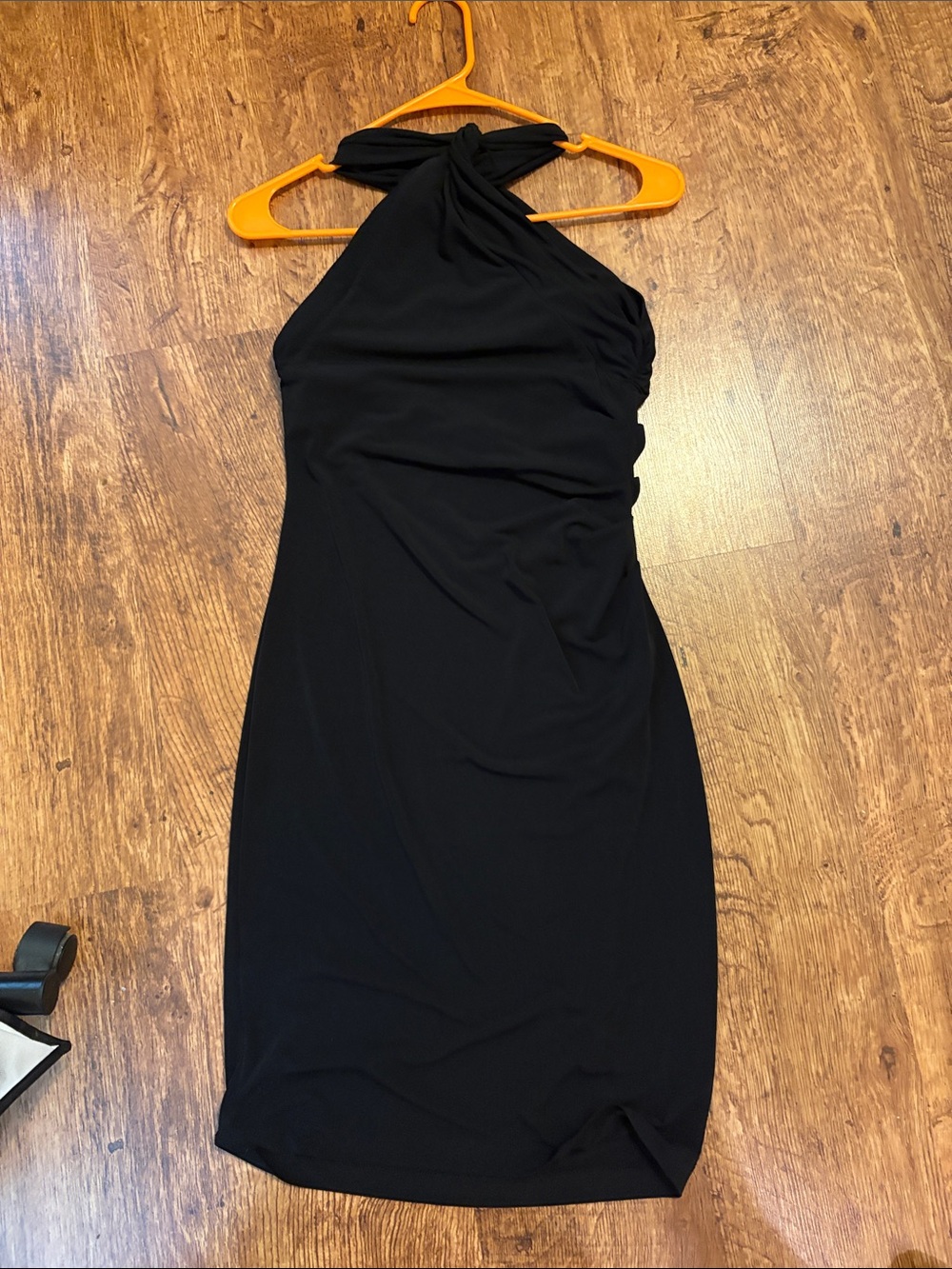 Victoria's Secret Black One-Shoulder Bodycon Dress